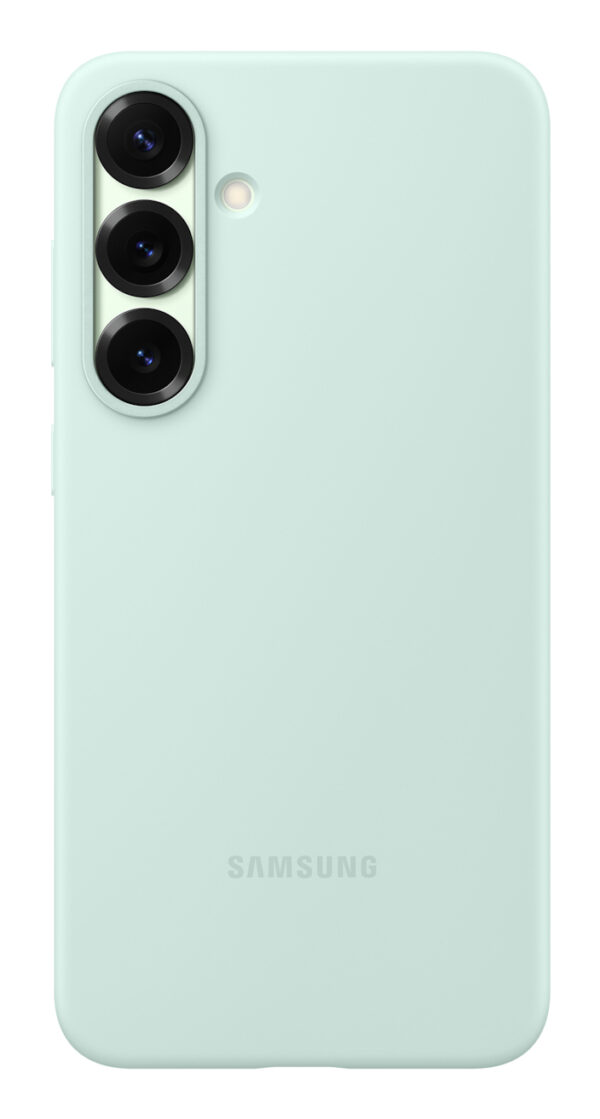 Capac protectie spate Silicone Case Galaxy S25 Plus (S936) Verde Mint „EF-PS936CMEGWW”