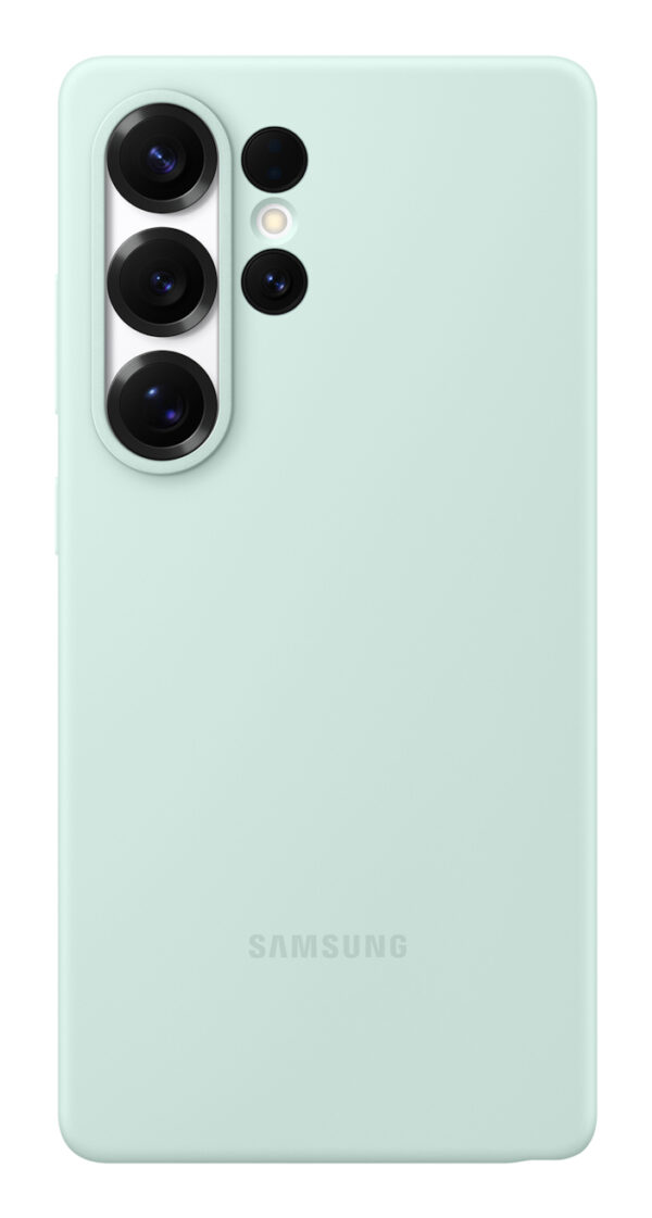 Capac protectie spate Silicone Case Galaxy S25 Ultra (S938) Verde Mint „EF-PS938CMEGWW”