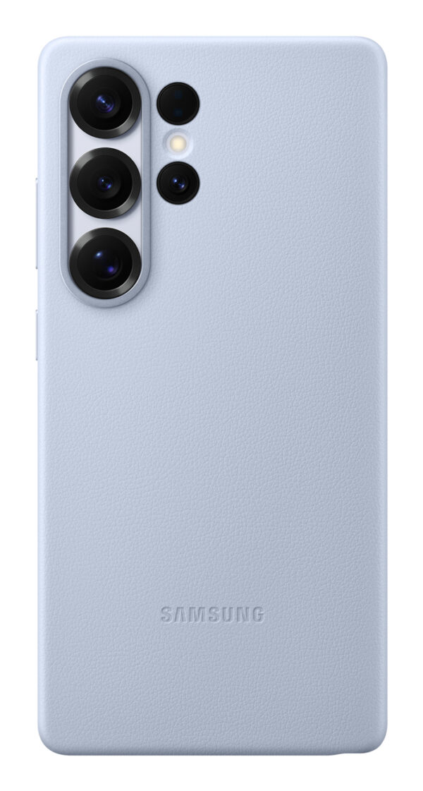 Capac protectie spate Kindsuit (Leather) Case Galaxy S25 Ultra (S938) Albastru deschis „EF-VS938PLEGWW”