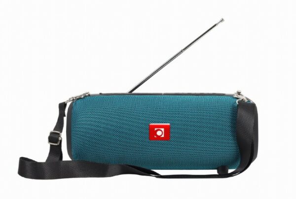 BOXE GEMBIRD portabile bluetooth, RMS: 10W (5W x 2), baterie 1200mAh, microSD, USB, FM-radio, antena, BT v5.1, 230x95x95mm, 521 grame, green, „SPK-BT-17-G” (timbru verde 0.8 lei)