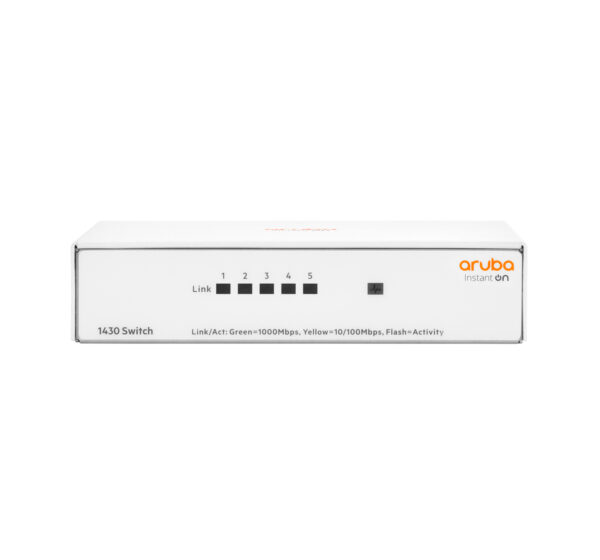 NET SWITCH 5PORT 1000M/1430 R8R44A ARUBA BY HPE „R8R44A” (timbru verde 2 lei)