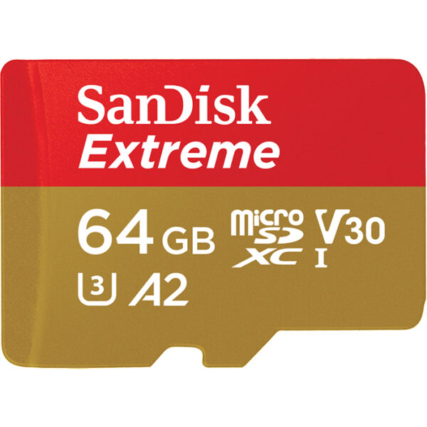 Card memorie Extreme 64 GB MicroSDXC UHS-I Class 10 „SDSQXAH-064G-GN6AA”
