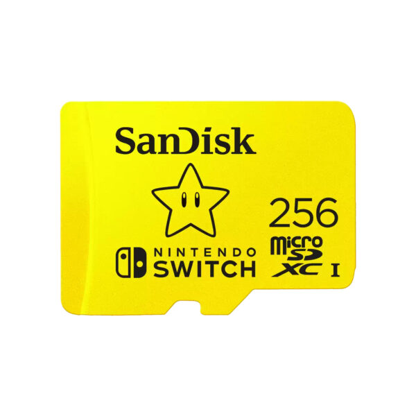 Card memorie 256 GB Nintendo Switch microSDXC C10 UHS-I „SDSQXAO-256G-GN3ZN” (timbru verde 0.03 lei)