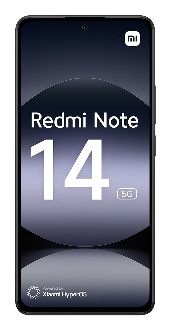 Smartphone Redmi Note 14 256GB 8GB RAM 5G Dual SIM Midnight Black „VX6932554405632” (timbru verde 0.45 lei)