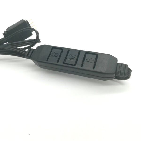 Fan RGB Controller Thermalright, 5V, conector SATA, RGHB Connector + 5V 3 pin , negru, „RGB Fan Controller 5v”