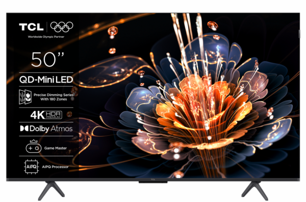 Mini LED TV 4K 50(126 cm) TCL 50C61KS „50C61KS” (timbru verde 15 lei)