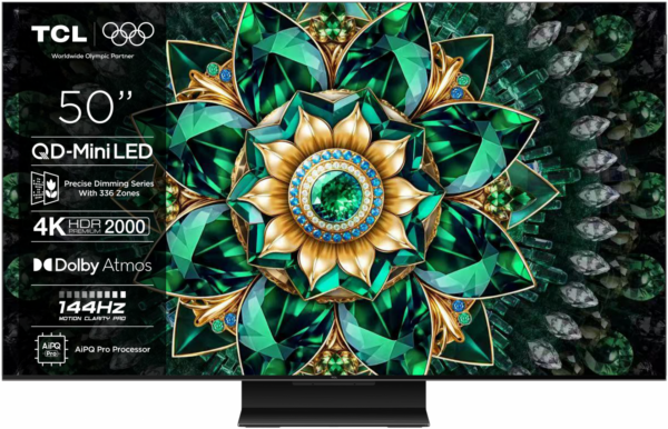 Mini LED TV 4K 50(126 cm) TCL 50Q7C „50Q7C” (timbru verde 15 lei)