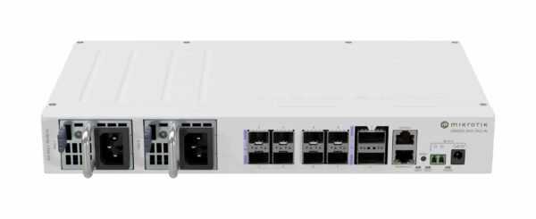 NET ROUTER/SWITCH 8PORT SFP28/CRS510-8XS-2XQ-IN MIKROTIK „CRS510-8XS-2XQ-IN” (timbru verde 2 lei)