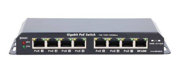 Extralink KRATOS PoE Switch „EX.1025” (timbru verde 2 lei)