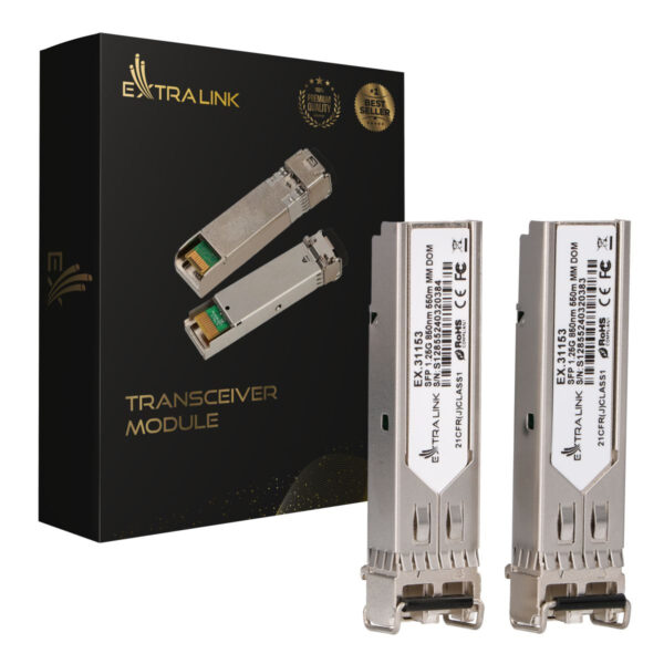 Extralink SFP 1.25G 2-pack 550m DOM „EX.31153”