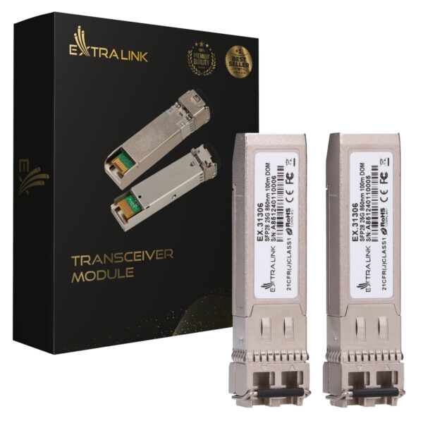 Extralink SFP28 25G 2-Pack 100m DOM „EX.31306”