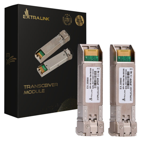 Extralink SFP+ 10G 2-pack 10km DOM „EX.35900”