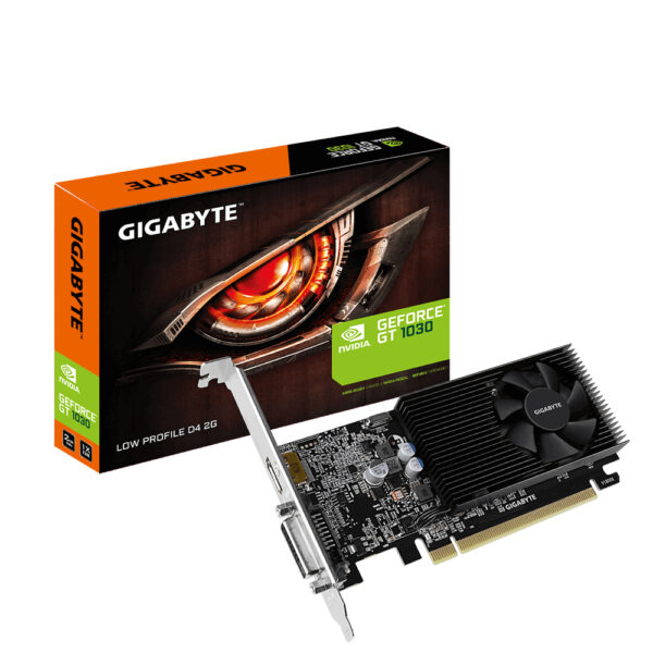 Placa video GeForce GT 1030 D4 2GB DDR4 64-bit Low Profile „GV-N1030D4-2GL”