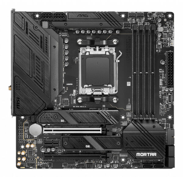 Placa de baza MAG B650M MORTAR WIFI, AMD B650, Socket AM5, mATX „MAG B650M MORTAR WIFI”