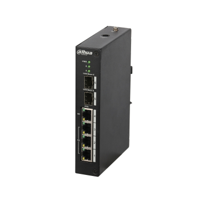 SWT 4p PoE +2FO 96 W Dahua PFS4206-4P-96 „PFS4206-4P-96” (timbru verde 2 lei)