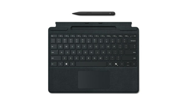 MS Surface Pro 11/10/9/8 Keyboard/Typecover with Slim Pen COMM black English International „8X8-00162” (timbru verde 0.9 lei)