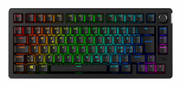 Tastatura wireless HyperX Alloy Rise 75 „91Y91AA#ABA” (timbru verde 0.8 lei)