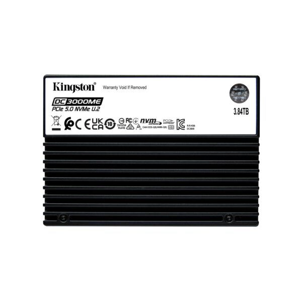 SSD Kingston DC600ME, 2.5″,3.84 T SATA. „SEDC3000ME/3T8”