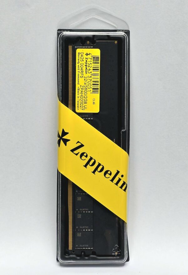 Memorie DDR Zeppelin, DDR5 32GB frecventa 5600 MHz, 1 modul, retail „ZE-DDR5-32G5600”