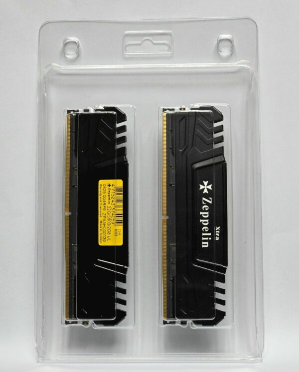 Memorie DDR Zeppelin, DDR5 64GB frecventa 5600 Mhz (kit 2x 32GB) dual channel kit, radiator, (retail) „ZE-DDR5-64G5600-RD-KIT”