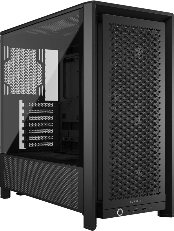 Carcasa Corsair Frame 4000D RS, Mid-Tower, E-ATX, Negru „CC-9011312-WW” (timbru verde 0.32 lei)