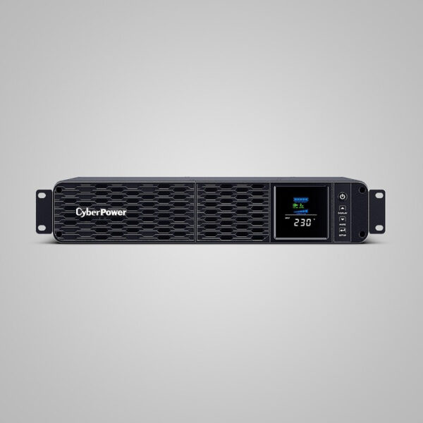 UPS CYBER POWER Line Int. cu Sinusoida Pura,rack 2U,1200VA/ 720W AVR,8xIEC,LCD,2x 12V/7Ah,Backup 2-9min,incarc.8h,USB,RS232,RJ45,slot SNMP,GreenP,seria CP „CP1200EIPFCRM2U” (timbru verde 11 lei)