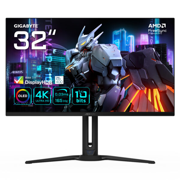 GIGABYTE FO32U GAMING MONITOR 31.5″ „FO32U” (timbru verde 7 lei)