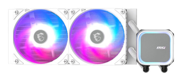 Cooler MSI MAG CORELIQUID A13 240 WHITE „MAG CORELIQUID A13 240 WHITE” (timbru verde 2 lei)