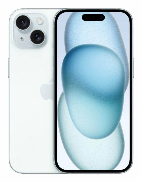 Smartphone iPhone 15 128GB 6GB RAM 5G Blue „MTP43” (timbru verde 0.45 lei)