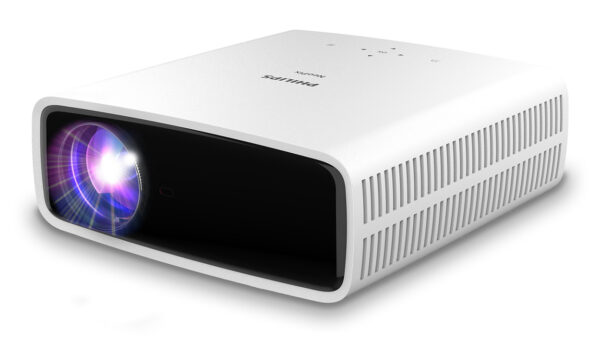 Videoproiector LED Philips NeoPix 750, 1080pWi-Fi 2.4GHz + 5GHz, Bluetooth 4.2, Alb „N-750” (timbru verde 4 lei)