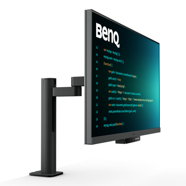 Monitor BenQ RD320UA, 31.5″, IPS, 4K, HDMI, Display Port, USB-C 90W, Boxe, Pivot, MoonHalo Backlight, Brat Flexibil, 5 ms, Negru 9H.LMTLA.TBE „RD320UA” (timbru verde 7 lei)