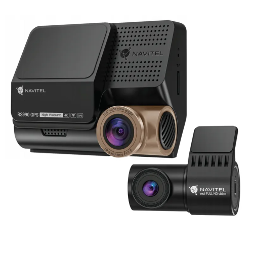 NAVITEL RS990 GPS DVR 4K Camera Night Vision Full HD rear camera „RS990 GPS” (timbru verde 1.2 lei)