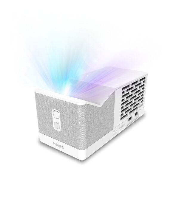 Screeneo Philips UL5 Smart 550, 1080pWi-Fi 2.4GHz + 5GHz, Bluetooth 4.2, Alb „S-UL5” (timbru verde 4 lei)