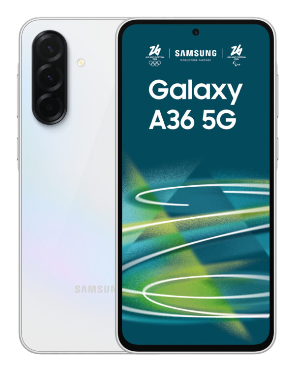 Smartphone Galaxy A36 128GB 6GB RAM 5G Dual SIM White „SM-A366BZABEUE” (timbru verde 0.45 lei)