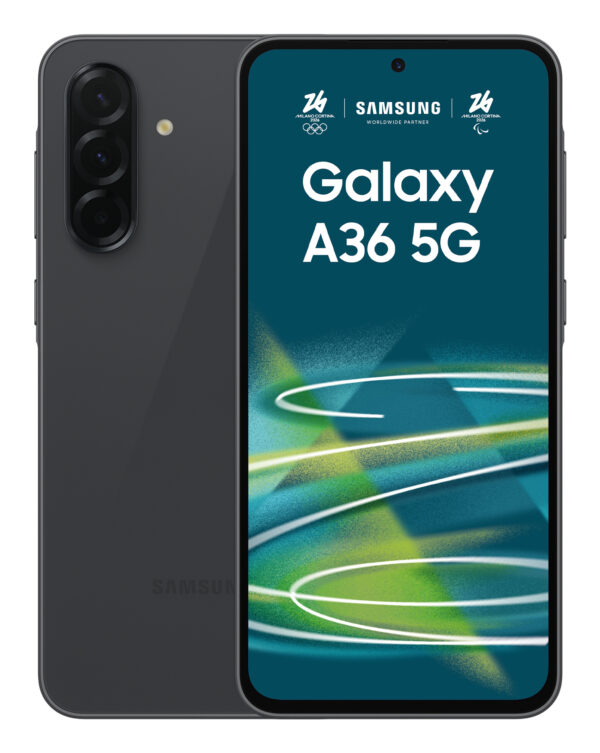 Samsung A36 5G A366B 6.7″ 6 128GB DS BK „SM-A366BZKBEUE” (timbru verde 0.45 lei)