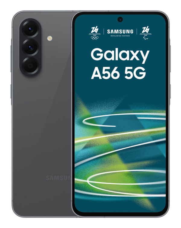 Samsung A56 5G A566B 6.7″ 8 128GB DS BK „SM-A566BZKAEUE” (timbru verde 0.45 lei)