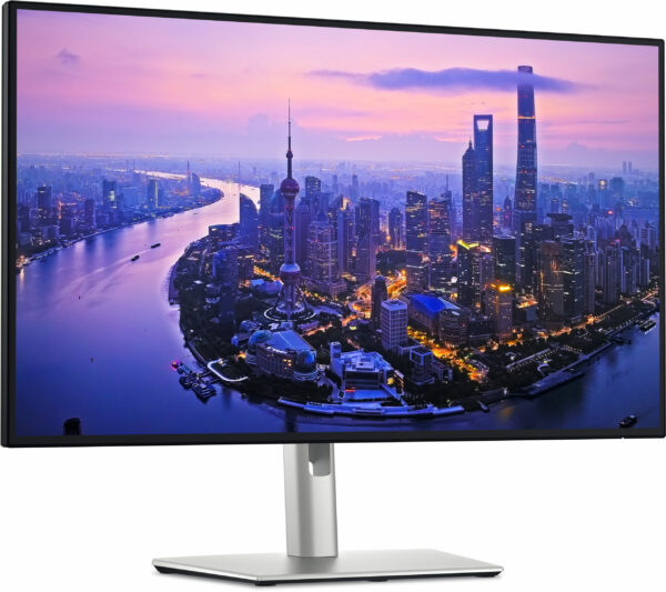 Monitor LED Dell U2725QE, 27″, 4K UHD 3840×2160, 16:9, 120Hz, IPS, Flicker, 450 cd/m2, 3000:1, 178/178, 8ms/5ms, HDMI, DP, USB-C, Thunderbolt Hub, RJ45, KVM, Audio-out, Height, Pivot, Tilt, Swivel „U2725QE-05” (timbru verde 7 lei)