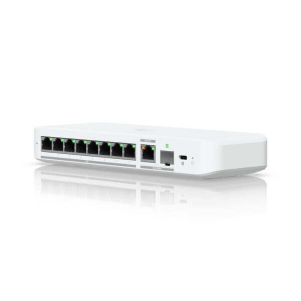 Ubiquiti USW-Flex-2.5G-8 RJ45 1/2.5 GbE „USW-FLEX-2.5G-8” (timbru verde 2 lei)