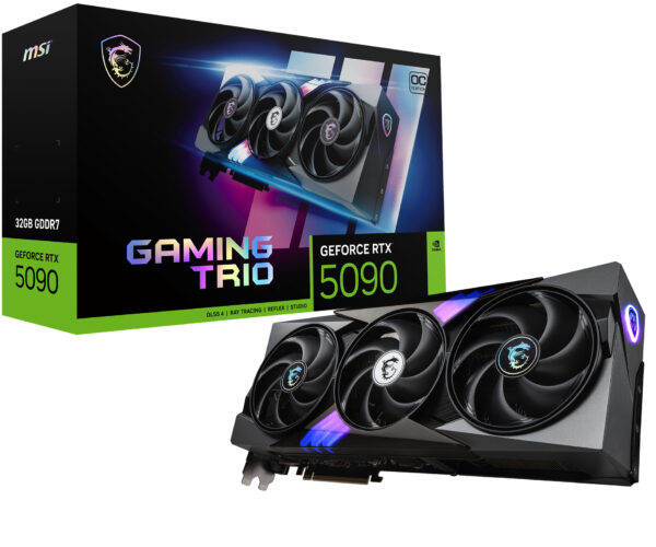 Placa video GeForce RTX 5090 32G Gaming Trio OC, 32768 MB GDDR7 „V530-014R”