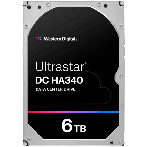 HDD Server WD Ultrastar DC HA340 6TB 512e SE, 3.5″”, 256MB, 7200 RPM, SATA, SKU: 0B47077 „WUS721206BLE6L4”