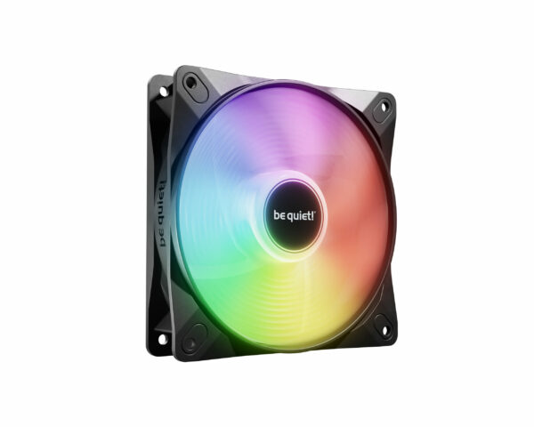 Ventilator be quiet! #LIGHT WINGS LX” 120mm, 1500 rpm, rifle bearing, PWM, reversibil, negru, „BL132” (timbru verde 0.18 lei)