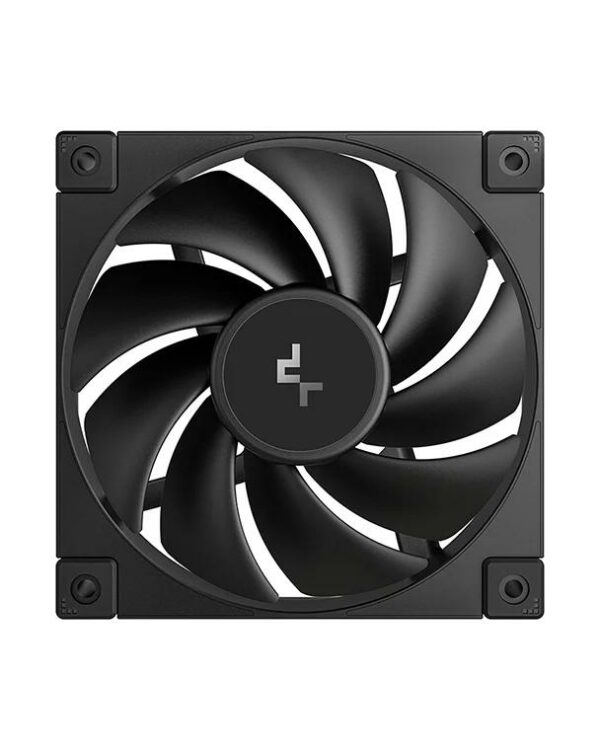 Set 3 ventilatoare DeepCool „FD12(3in1)”, 120mm, 400-2050 RPM, FDB, 64.2 cfm, , 4pin PWM, negru, „R-FD12-BKNPN3-G” (timbru verde 0.54lei) – 6933412710929