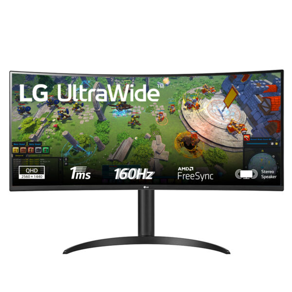 Monitor LED 34WP65CP-B 34″ 100Hz 5ms HDMI DP „34WP65CP-B” (timbru verde 7 lei)