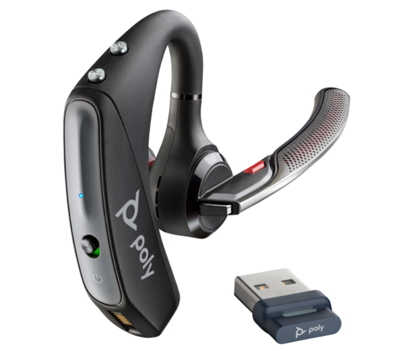 Poly VOY 5200 USB-A HS +BT600 TAA „7K2E1AA” (timbru verde 0.18 lei)