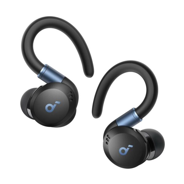 Casti TWS Anker „Soundcore Sport X20”, in-ear, utilizare multimedia, Bluetooth, 6 x mic, durata baterie pana la 48 ore, IP68, ANC, negru, „A3968G11” (timbru verde 0.08 lei) – 0194644187019