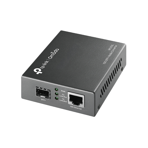 MEDIA CONVERTOR TP-LINK, Omada 10G Multi-Gigabit SFP, 1xxxx SFP+, 1 xxxx 1G/2.5G/5G/10Gbps RJ-45, „MC420L”