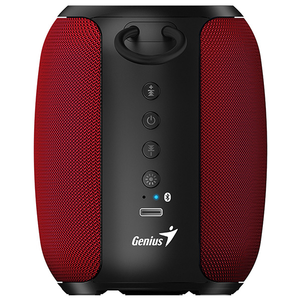 BOXA GENIUS PORTABILA, RMS: 5W, Bluetooth, red, #SP-915BT”, „31730052403” (timbru verde 0.8 lei)