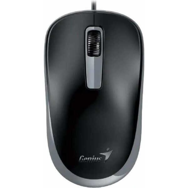 MOUSE Genius „DX-125Sxxxxxx, PC sau NB, cu fir, USB, optic, Silent Click, negru, „31010027401” (timbru verde 0.18 lei)