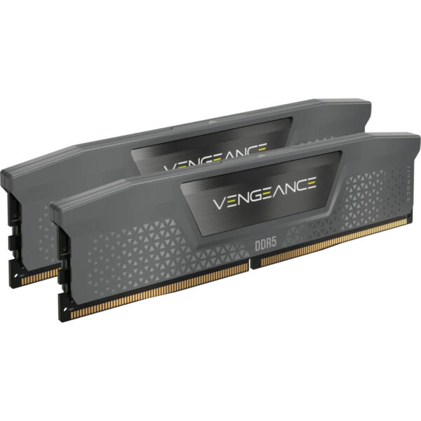 Corsair Memorie DDR5, 32GB, KIT 2x16GB, 6000 MHz, C28, 1.4V, Gri, Vengeance „CMK32GX5M2B6000Z28”