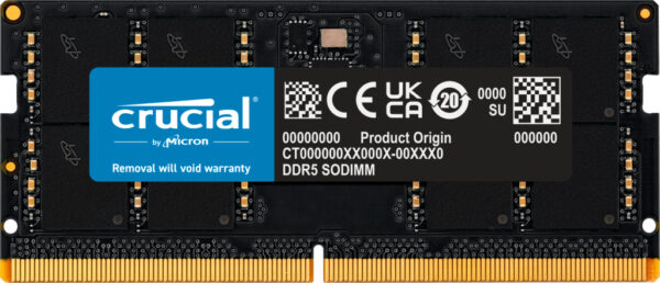 Crucial 48GB DDR5-5600 SODIMM CL46 (16Gbit) „CT48G56C46S5”